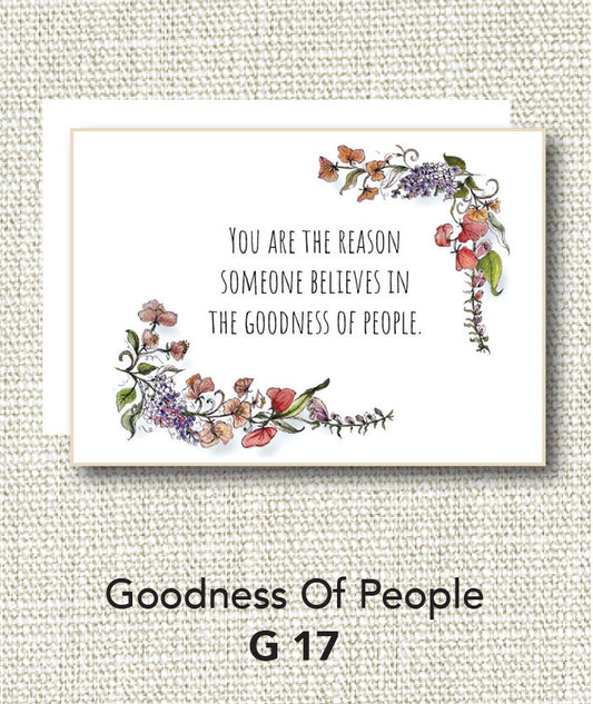 Goodness in People